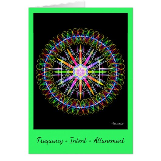 Frequency + Intent = Attunement Cards (Front)