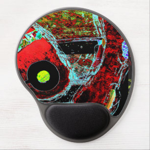 Frequency Serpent – Abstract Energy Compact Mirror Gel Mouse Pad