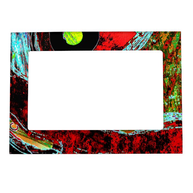 Frequency Serpent – Abstract Energy Compact Mirror Magnetic Frame (Front)