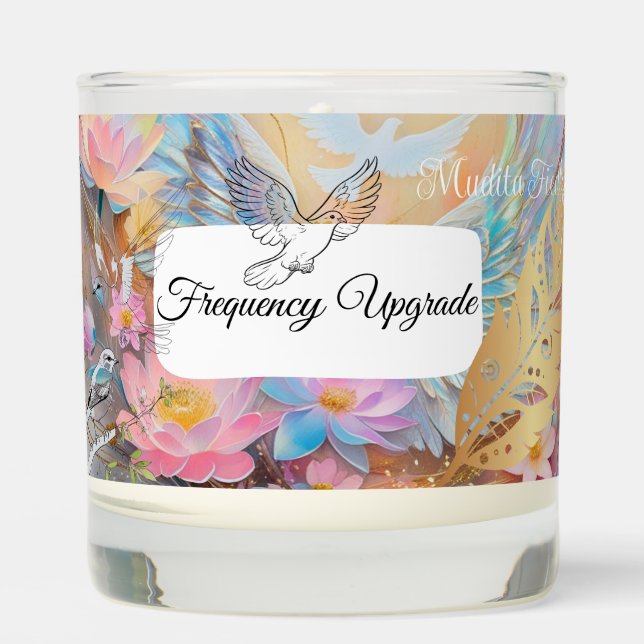 Frequency Upgrade Scented Candle (Front)