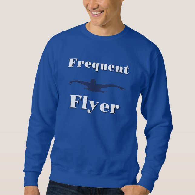 Frequent Flyer Swim Sweatshirt (Front)