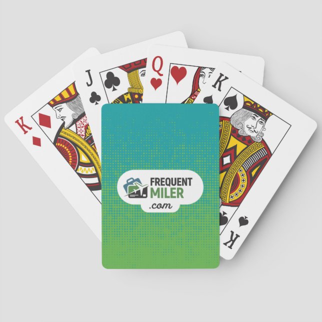 Frequent Miler Deck of Playing Cards (Back)