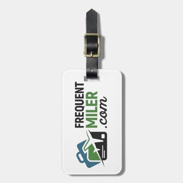 Frequent Miler Luggage Tag (Front Vertical)