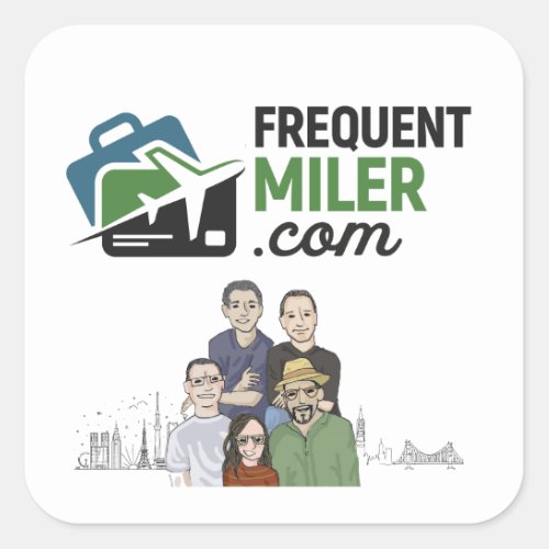 Frequent Miler Sticker