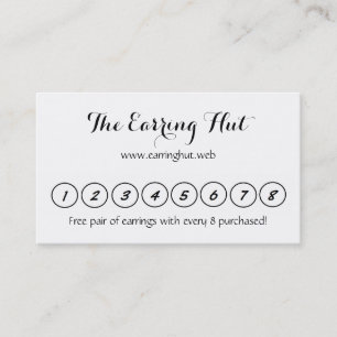 "Frequent Visitor" (8 Circles) Business Cards