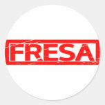 Fresa Stamp Classic Round Sticker