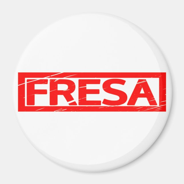 Fresa Stamp Magnet (Front)