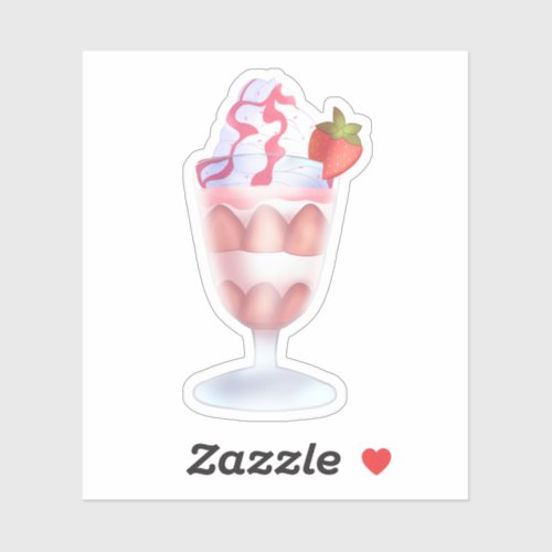 Fresas Con Crema Mexicanas Sticker