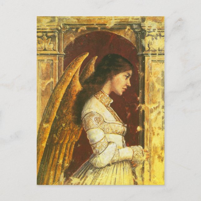 Fresco Angel Postcard (Front)