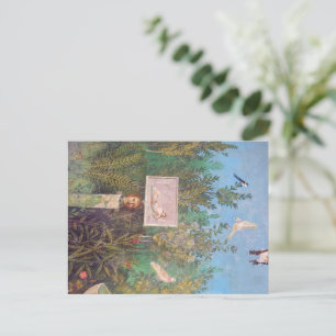 Fresco of a Garden Scene, Pompeii Postcard