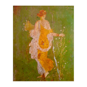 Fresco of Flora in Villa of Ariadne, Pompeii	 Acrylic Print