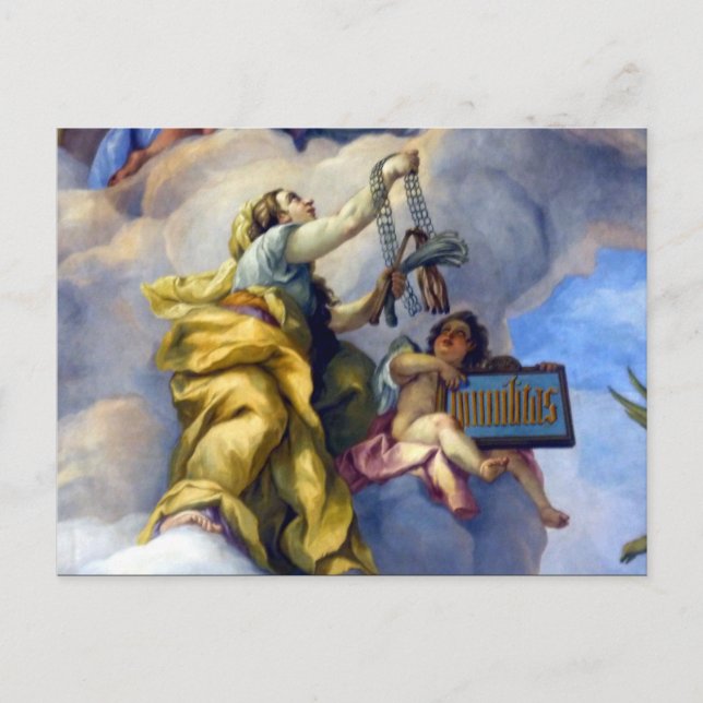 fresco pray postcard (Front)