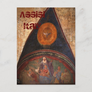 Frescos of Assisi Postcard