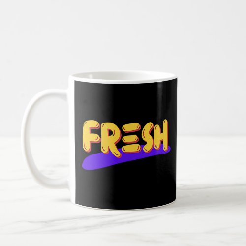 Fresh 80s Style Bubble  Coffee Mug