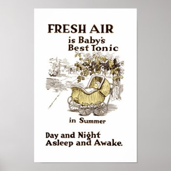 Fresh Air For Baby - Customized Poster by lkranieri at Zazzle
