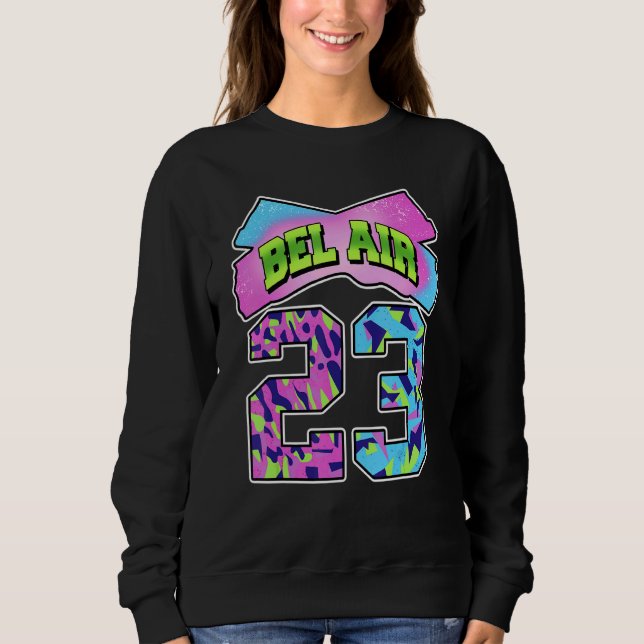 Fresh Air Number 23 Alternate Bel Air 5s Matching Sweatshirt (Front)