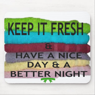 Fresh and Clean: Burst of Color for a Fresh Start Mouse Pad