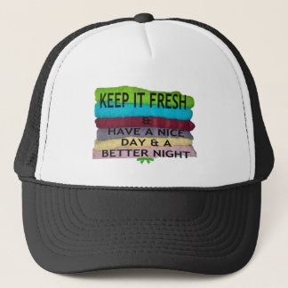Fresh and Clean: Burst of Color for a Fresh Start Trucker Hat