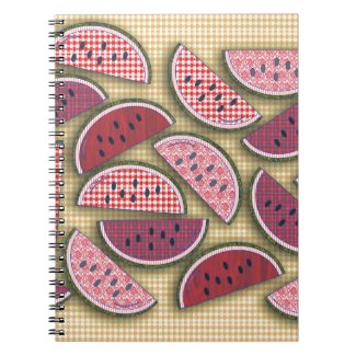 Fresh and Retro Watermelon Country Style Pattern
