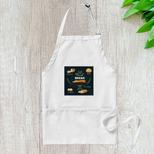 Fresh Artisan Bread Bakery Loaf Rolls Baguette Adult Apron
