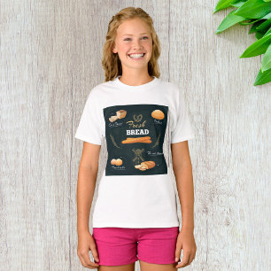Fresh Artisan Bread Bakery Loaf Rolls Baguette T-Shirt