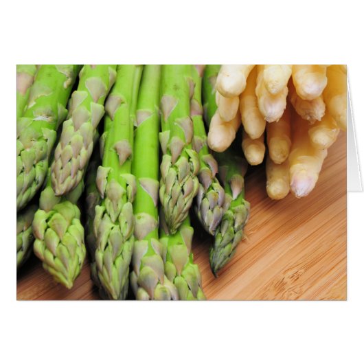Fresh Asparagus Cards (Front Horizontal)