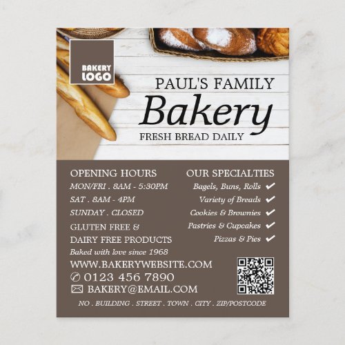 Fresh Baguette Collection Bakers Bakery Store Flyer