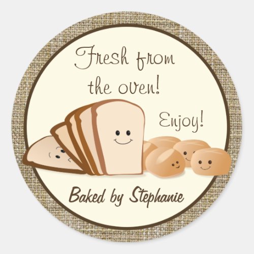 Fresh Baked Bread Gift Tag