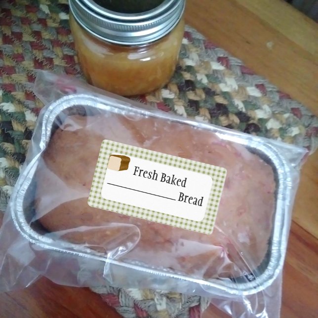 Fresh Baked Bread Product Label (Creator Uploaded)