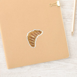 Fresh Baked Croissant Bakery Gift Sticker