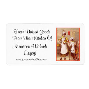 Fresh Baked Goods ~ Vintage Label