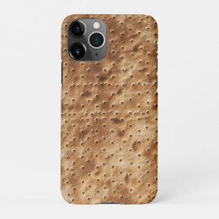 Fresh Baked Matzah texture Photography  iPhone 11Pro Case