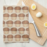 Fresh Baked Streusel Crumb Muffin Bake Sale Foodie Kitchen Towel<br><div class="desc">Design features an original marker illustration of a delicious fresh baked crumb muffin with crumbly streusel topping. Ideal for your favorite foodie, baker, or pastry chef! This foodie illustration is also available on other products. Don't see what you're looking for? Need help with customization? Contact Rebecca to have something designed...</div>