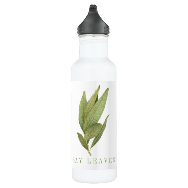 FRESH BAY LEAVES 24oz Water Bottle (Right)