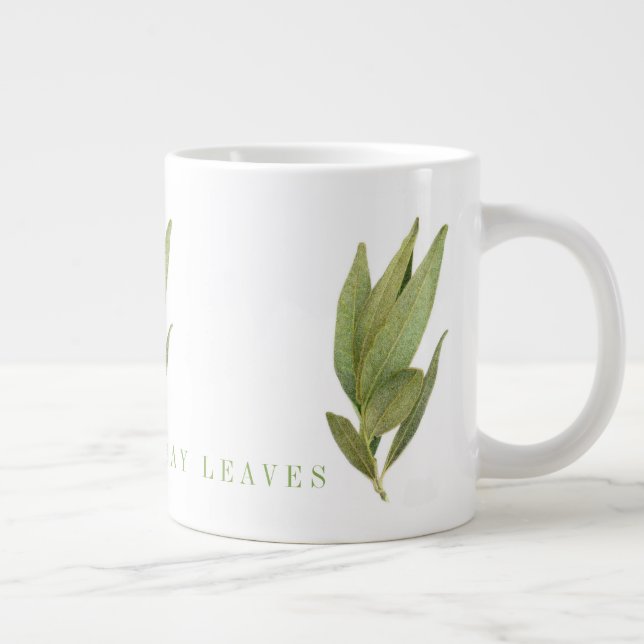 FRESH BAY LEAVES Big Mug (Right)