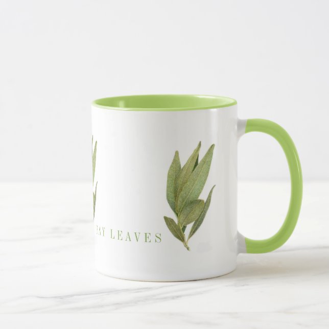 FRESH BAY LEAVES Lime Combo Mug (Right)