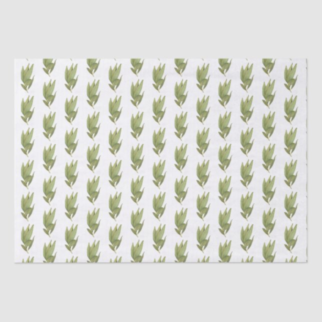 FRESH BAY LEAVES Tissue Paper (Front)