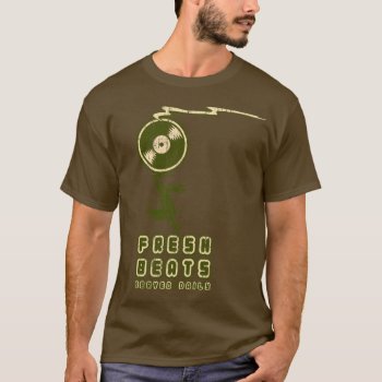 Fresh Beats2 (vintage) T-shirt by DeluxeWear at Zazzle