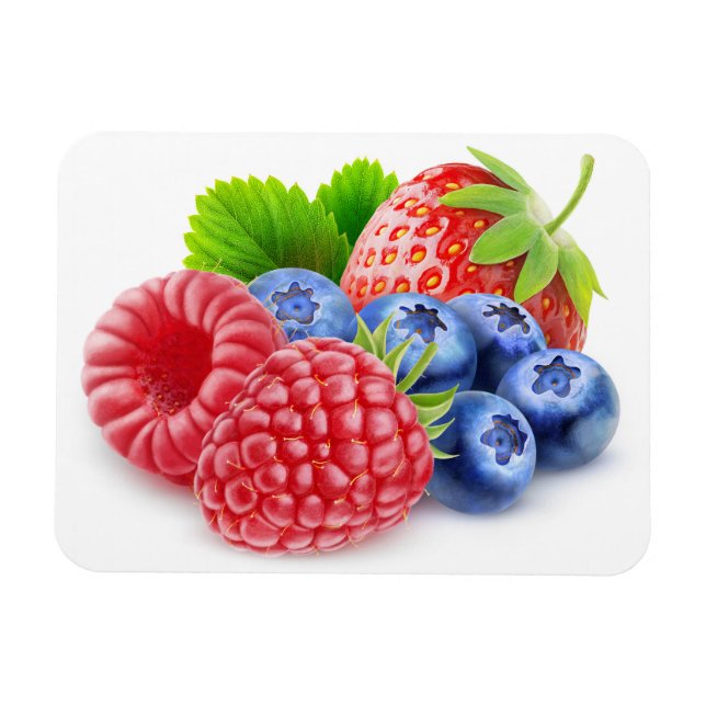 Fresh berries magnet (Horizontal)