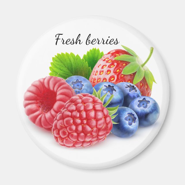 Fresh berries magnet (Front)