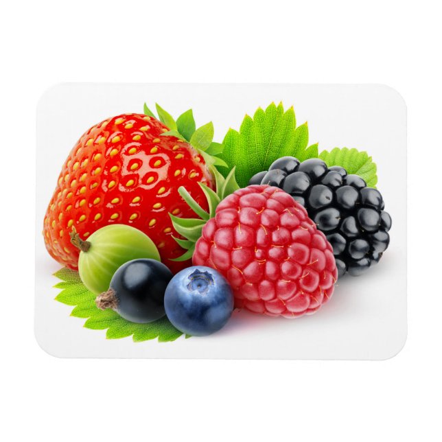 Fresh berries magnet (Horizontal)