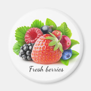 Fresh berries magnet