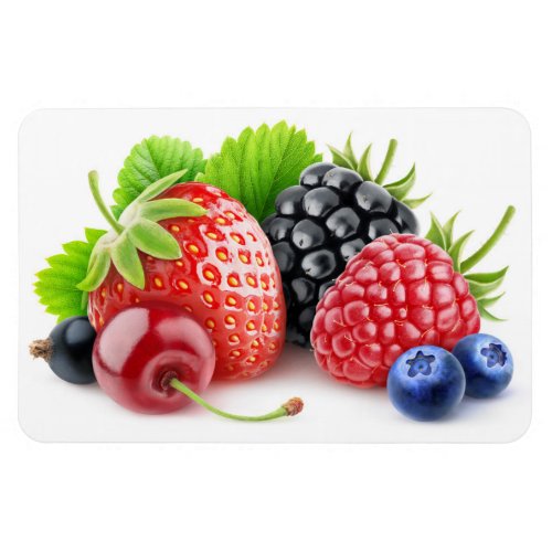 Fresh berries magnet