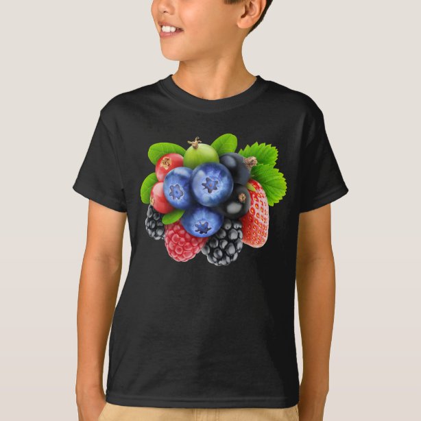 t shirt blueberry