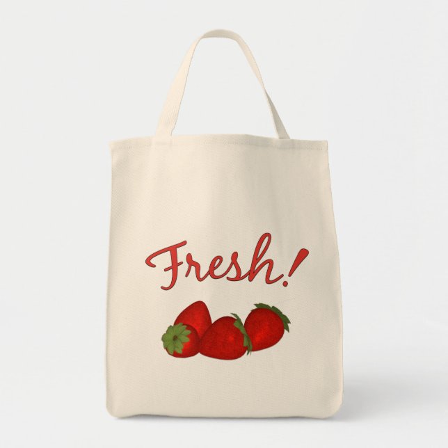 Fresh Berries Tote Bag (Front)