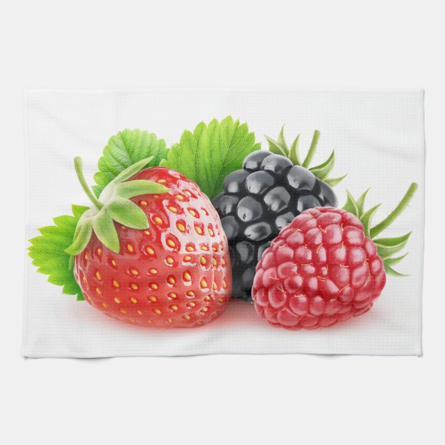 Fresh berries towel (Horizontal)