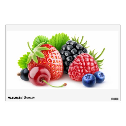 Fresh berries wall decal