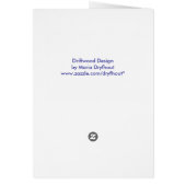 Fresh Blueberries Cards (Back)