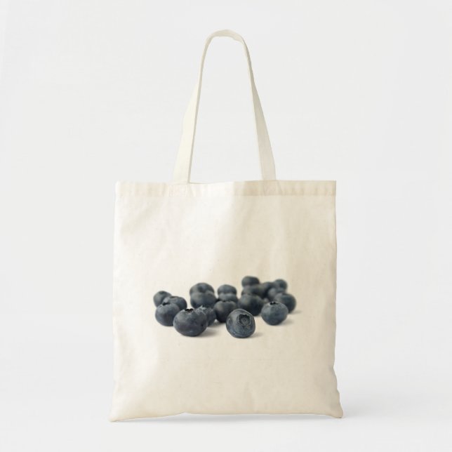 Fresh Blueberries Tote Bag (Front)