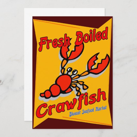 Fresh Boiled Crawfish (Front/Back)